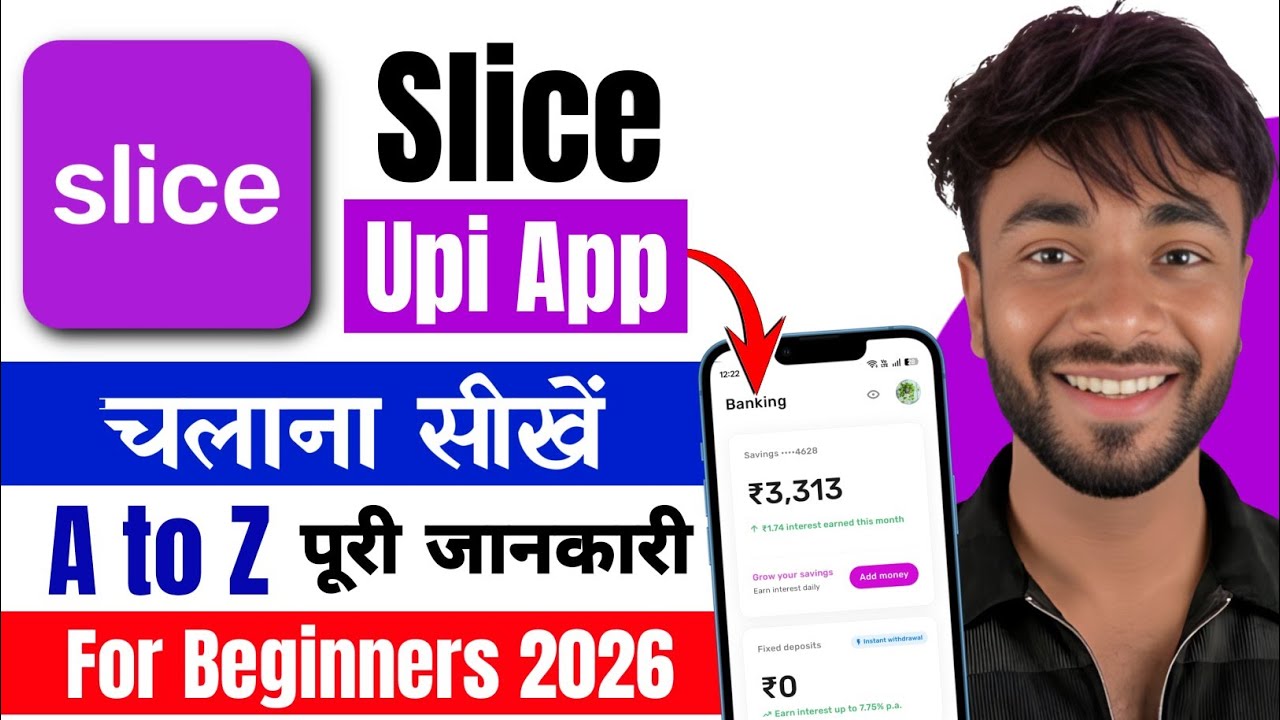 Slice app kaise Use kare 2026 | UPI Payment, Pin, Balance Check ...