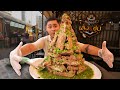 Eating the craziest street food in thailand monster xxl pork ribs volcano