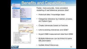3DCS Process Capability Database - Model Fast with Real Data!