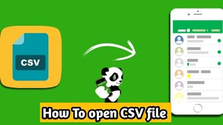 how to open csv file in android phone | csv file kaise open kare android phone me | redhat dubey screenshot 5