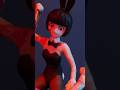 CHAINSAW BUNNY clip #stopmotion #horrorstories #shorts