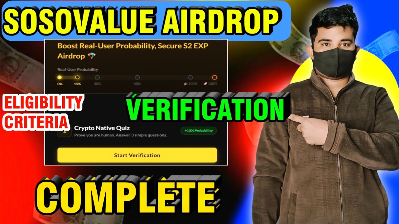 sosovalue boost real user probability complete | sosovalue Airdrop | sosovalue eligible criteria