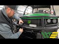 How to Install John Deere Gator LED Brush Guard Work Lights