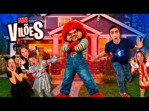 O FOFÃO FOFUXO INVADIU A CASA DOS FILHOS DOS VILÕES… E DEU MUITO RUIM!