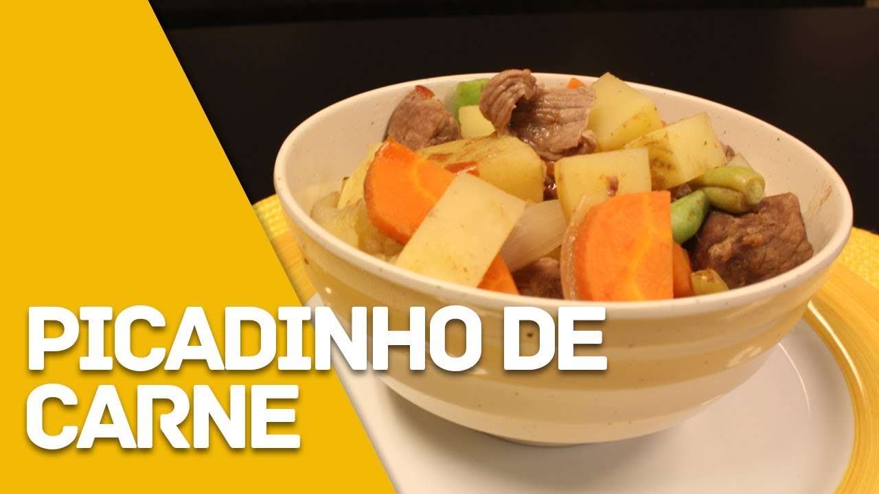 Picadinho de Carne no microondas | Micro Sobrevivência