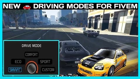 QBCore New 🚗 Driving Modes *FREE* | FiveM Roleplay Scripts | FiveM Tutorial 2023 | MJ DEVELOPMENT