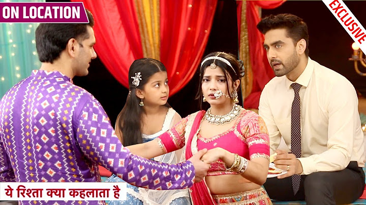 Yeh Rishta Kya Kehlata Hai | Abhira, Anshuman Ne Kiya Dance, Armaan Ko Huyi Jalan | On Location
