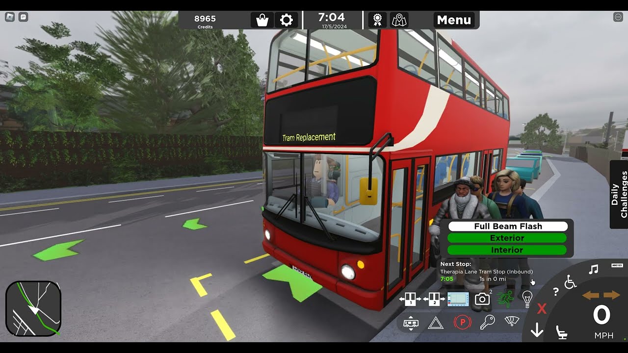 Roblox Croydon Tram Replacement Service From Therapia Lane To East Croydon