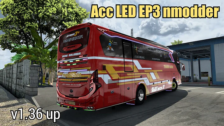 ETS2 v1.36-1.39, 1.40 up | Mod Acc Led for Jetbus 3 nmodder | ETS2 Indonesia
