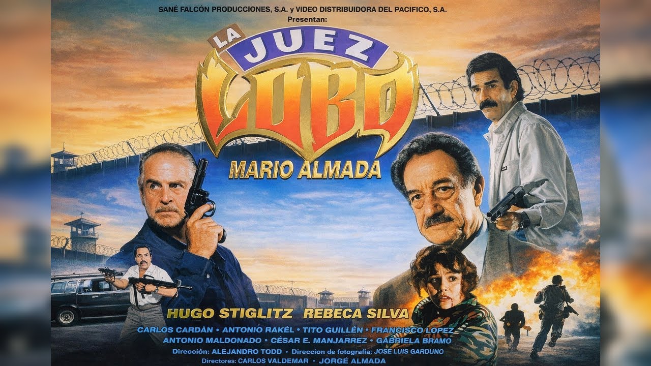La juez Lobo (1996), de Alejandro Todd con Mario Almada, Hugo Stiglitz, Carlos Cardán & Rebeca Silva