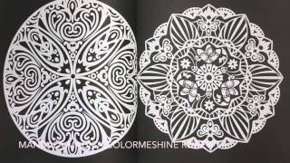 Mandala Magic - Inside the colouring book
