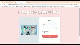 assignment 2 -288208 (clinic login and registration)
