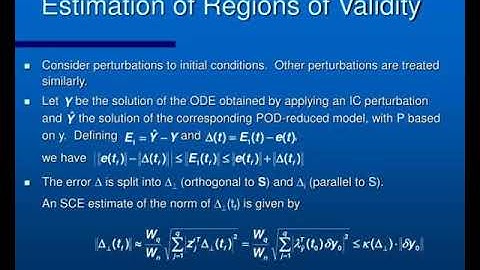 error estimation for reduced order models of dynamical systems