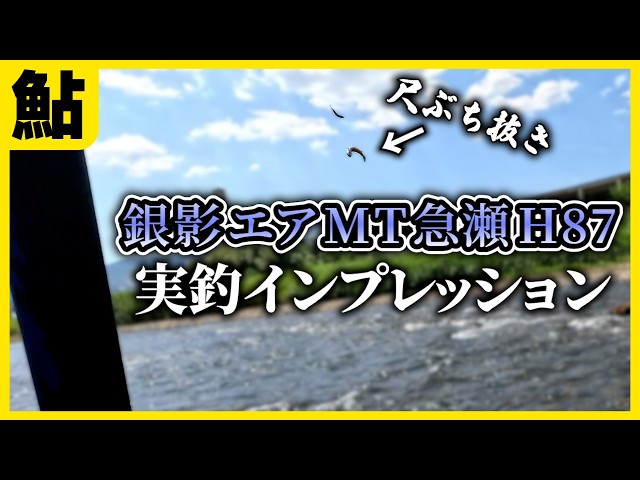 ●ダイワ トライアン鮎 85SR(これから友釣りを始められる方に) 鮎釣り 最高に楽しい竿買っちゃったかも!新しく購入した鮎竿を