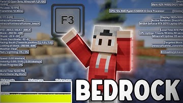 How To Install The Java F3 Debug Menu On Minecraft Bedrock Edition 1.21