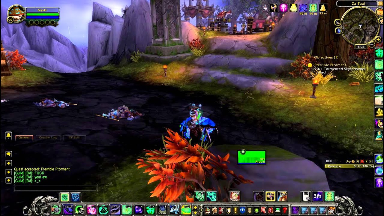 Pterrible Ptorment Quest - World of Warcraft Patch 5.2