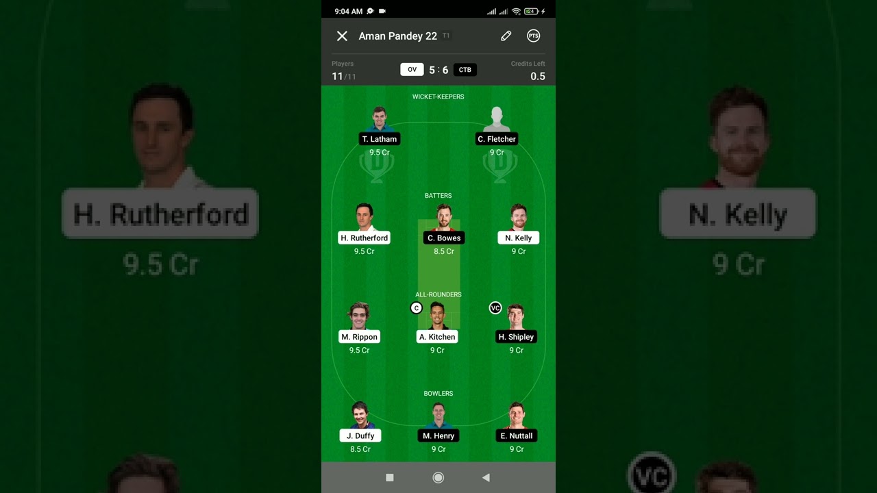 OV vs CTB Dream11, OV vs CTB Dream11 Team Today, OV vs CTB Dream11 Prediction, Otgao vs Canterbury