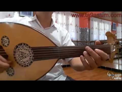 تعليم العود أغنية على بلد المحبوب أم كلثوم بطريقة مبسطة