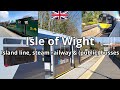 Isle of Wight Island Line &amp; steam railway. A unique railway system.