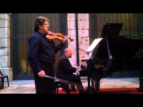 Franco Mezzena - David Boldrini | Mozart sonata KV 304 (II parte)