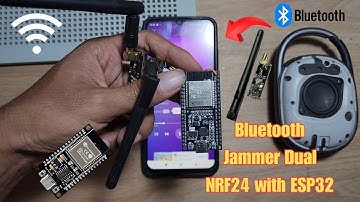 How to make a Bluetooth jammer - Bluetooth Jammer Dual NRF24 with ESP32