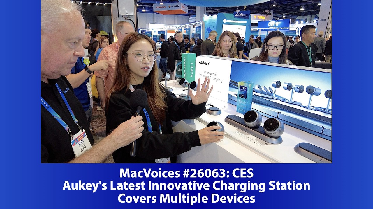 MacVoices #26063: CES - Aukey's Latest Innovative Charging Station Covers Multiple Devices