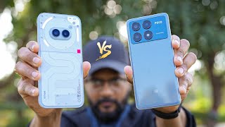 Nothing Phone 2a vs POCO X6 Pro  Clear Comparison !