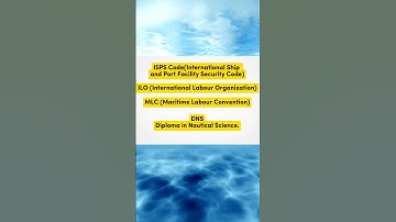 Things To Know In Merchant Navy #merchantnavy #imucet #navy #imu #army #defence #coachinginstitute