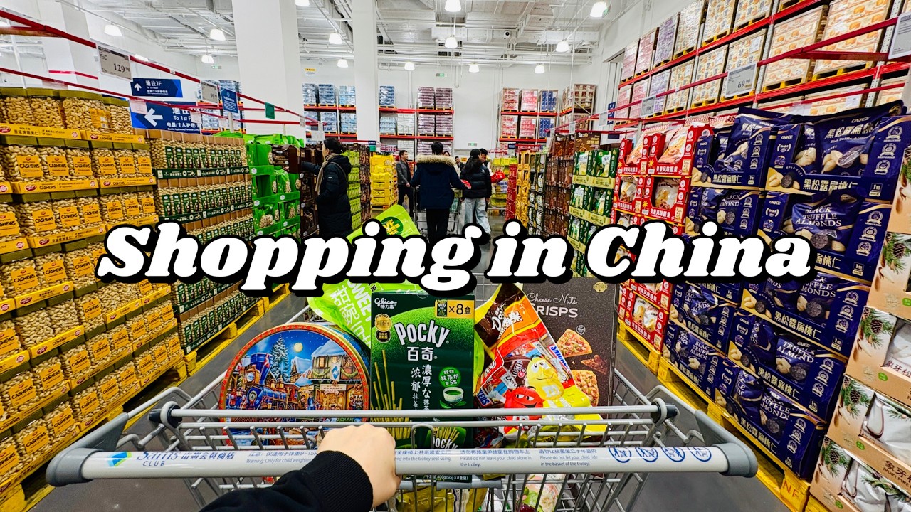 Grocery Shopping in China 🛒 Beijing's largest Sam's Club