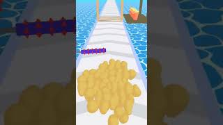 potato Crowd 3D 🥔 Mobile Game All levels Gameplay android ios #game #shorts #play #potato #asmr screenshot 2