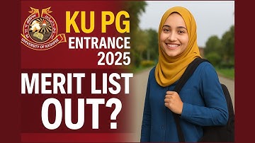 Kashmir University Merit List & Selection List Released | Final Cutoff 2025 Out Now!