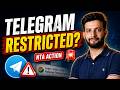 Telegram Restricted in India! But untill when?