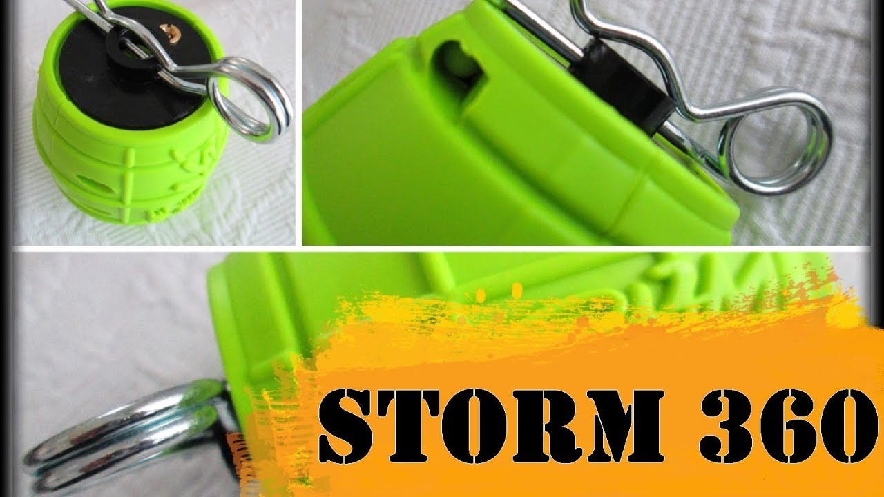 Présentation de la grenade STORM 360 d'ASG