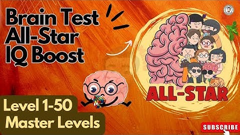 Brain Test All Star Master Levels 1-50