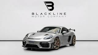 2025 Porsche Cayman GT4 RS | Blackline Motor Company | Premium Pre-Owned Luxury Cars Dubai 🇦🇪 #GT4RS
