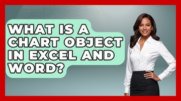 What Is A Chart Object In Excel And Word? - Docs and Sheets Pro