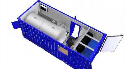 SMP Commercial Diving DDC, 3 Diver Panel, Video System, Compressors and Gas storage.