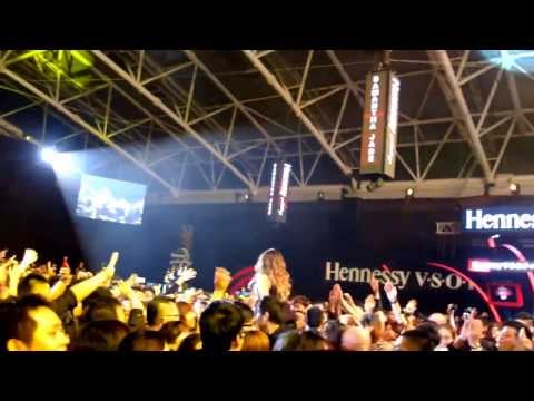 軒尼詩炫音之夜/samantha jade繞場畫面