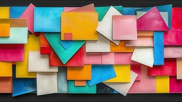 Movement and spontaneity through abstract art   4k slideshow screensaver   no sound