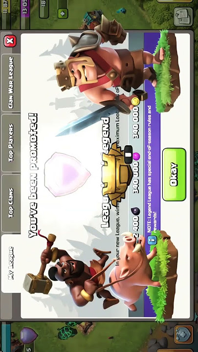 Finally I Am In Legend Legue 🤩|| #coc #legendlegue #millionaire #dream