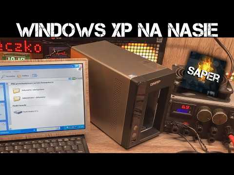 Windows XP on an old x86 NAS and a recording test with a cheap $50 iPhone. Qnap TS-239 Pro II Plus.