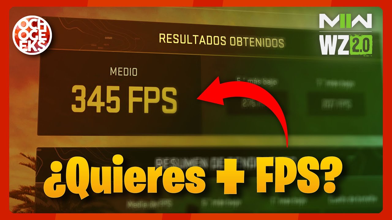 ¿Cómo Se Logra +350FPS? 🤔 Descubre la Mejor Configuración WZ2 y MW2 S2 ...