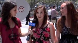 Twilight Eclipse Premiere Talking To Fans