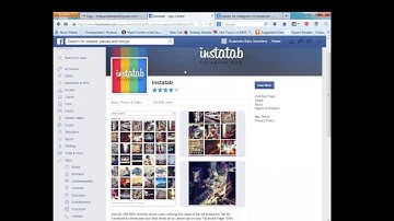 How to add Instagram tab to facebook business page