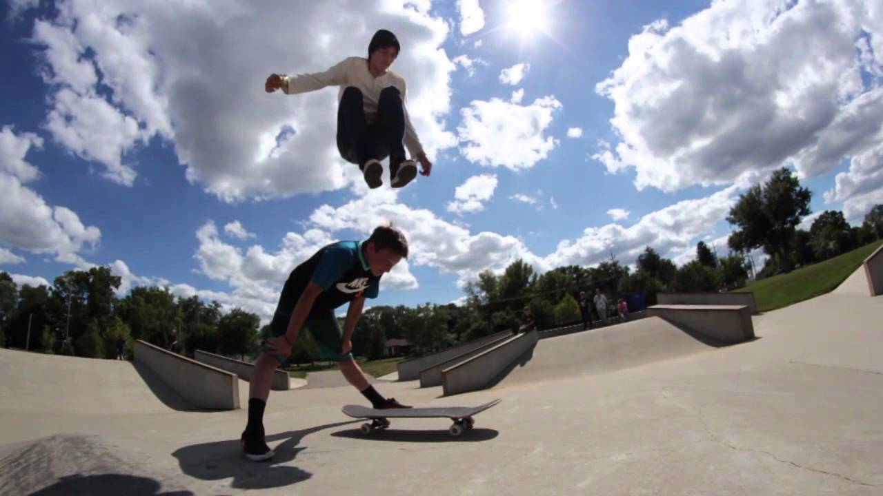 Skater Hippie Jumps Over A Person! WTF!? YouTube