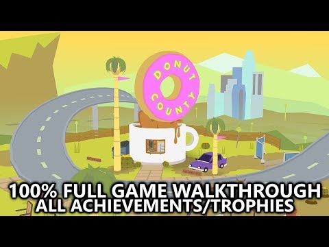 Video: Wees Een Gat En Slik De Wereld In Als Het Natuurkundig Puzzelspel Donut County Volgende Maand Uitkomt