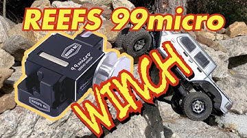 Reefs RC 99Micro Servo Winch in action!