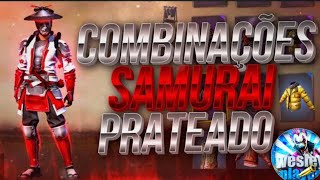 Melhores Combinações De Roupas Do Free Fire Com O Pacote Samurai Prateado