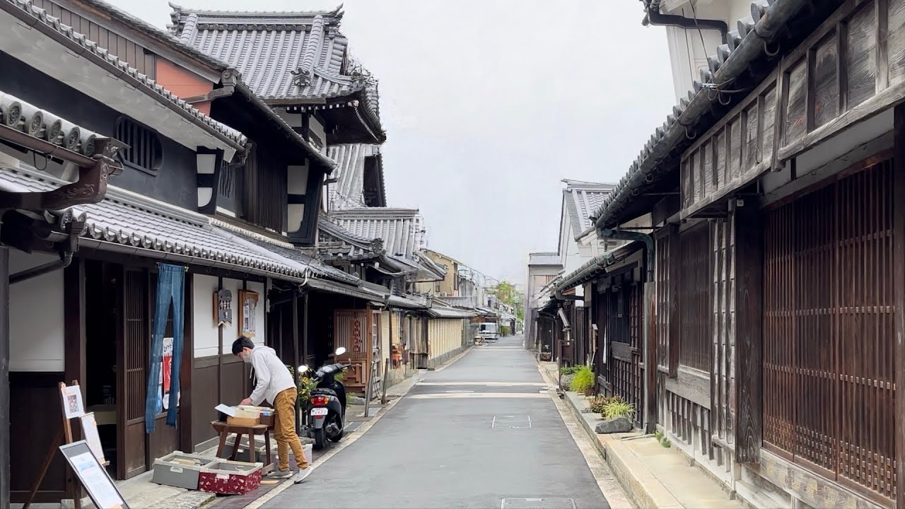 Прогулка Нара Касихара Имаичо, Япония [4K HDR]