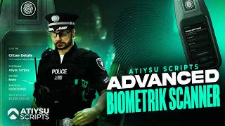 Advanced FiveM Fingerprint Scanner | Battery System